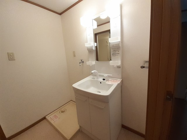 ライジングヒルズの洗面所