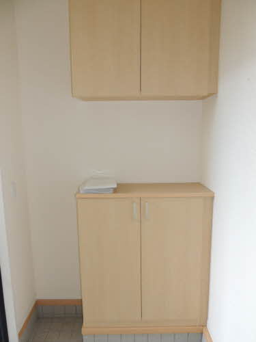 熊本市南区砂原町のアパートの玄関