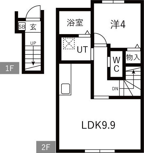 Ka pilinaの間取り