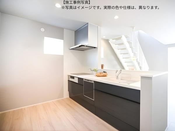 久原南一丁目　新築のキッチン|※施工事例写真です。実際の仕様や色は異なります。