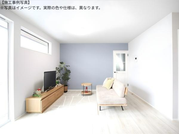 久原南一丁目　新築の居間・リビング|※施工事例写真です。実際の仕様や色は異なります。