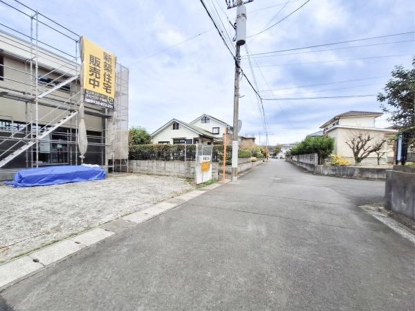 久原南一丁目　新築の前面道路含む現地写真|前面道路含む現地