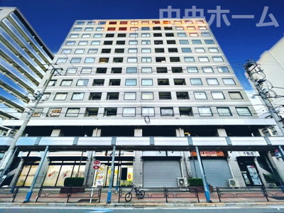 【外観】 | ディアハイム浅草 | 1992年3月築。ペットの飼育可能マンションです。