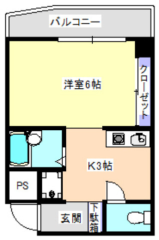 K.K BLDの間取り