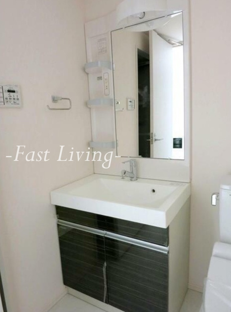 ホームズR四谷の洗面所