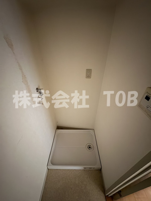 【その他】 | シャンポール東松原 | 洗濯機置き場※クリーニング完了前※
