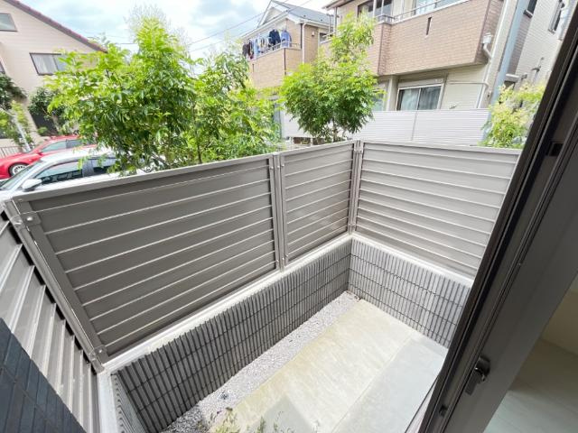 西宮市山口町　アパート新築工事のバルコニー|ベランダ（イメージ）