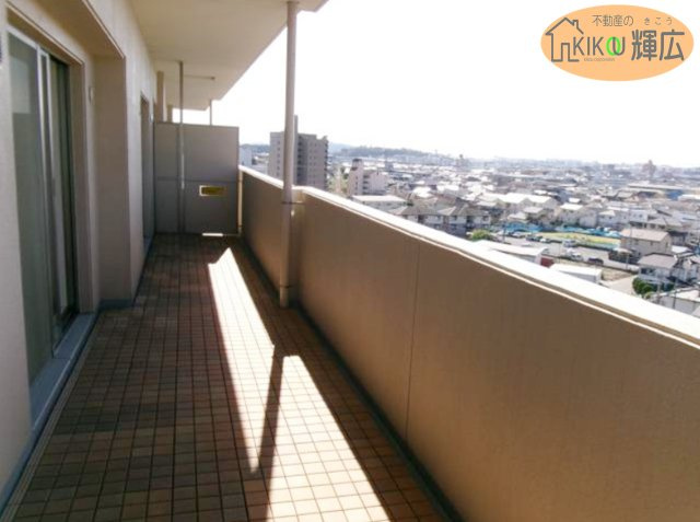 【バルコニー】 | アルファステイツ東今宿　8階