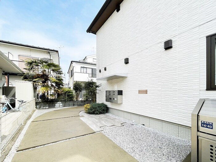 カサ・ベルデのエントランス