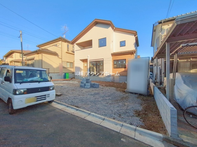 所沢市山口・全1棟　新築一戸建　～LDK23帖・駐車4台可～の外観|2026年2月4日撮影