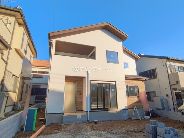 所沢市山口・全1棟　新築一戸建　～LDK23帖・駐車4台可～の外観|2026年2月4日撮影