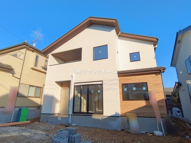 所沢市山口・全1棟　新築一戸建　～LDK23帖・駐車4台可～の外観|2026年2月4日撮影