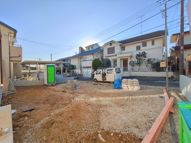 所沢市山口・全1棟　新築一戸建　～LDK23帖・駐車4台可～の駐車場|2026年2月4日撮影