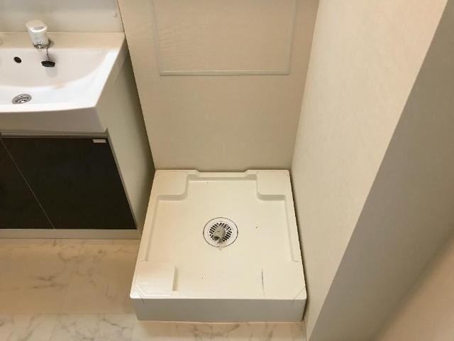 西宮市山口町　アパート新築工事のその他|洗濯機置場（イメージ）