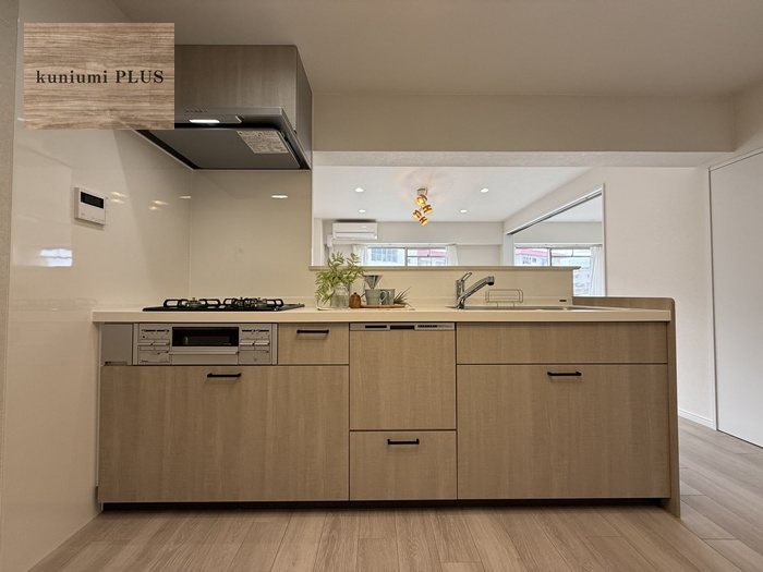 クローバーハイツ森小路二号棟のキッチン