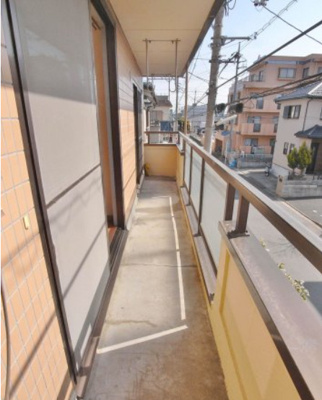 【バルコニー】 | コーポ田中 | バルコニーです