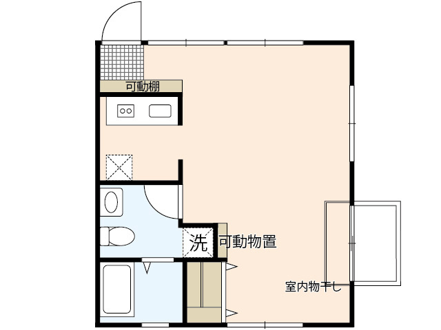 第1シティビルの間取り