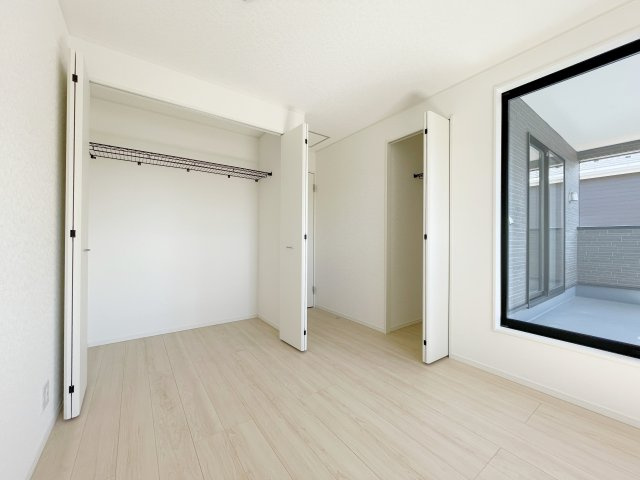 新築戸建・新築建売　白河市白坂第10　白河第一小・白河南中の収納|嬉しいクローゼット収納が2カ所！収納豊富は嬉しいポイント！