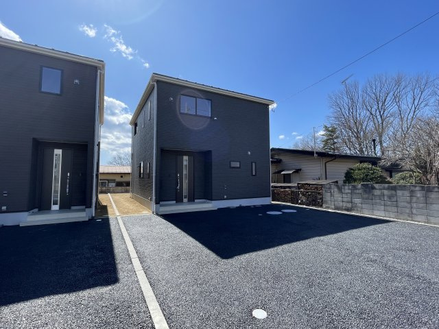 新築戸建・新築建売　白河市白坂第10　白河第一小・白河南中の駐車場