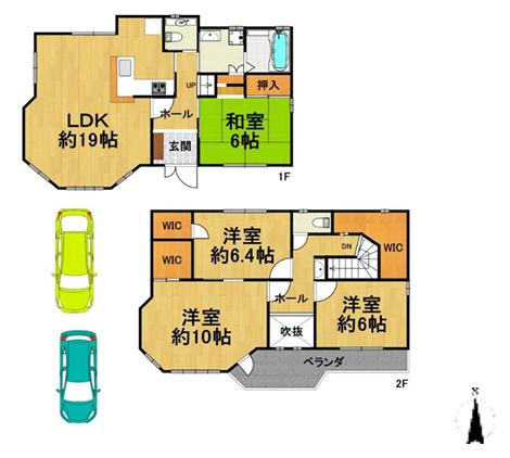 【間取り】 | 森北町4丁目戸建