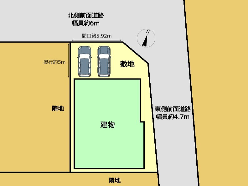 リフォーム済中古戸建　岐阜市日置江　昭和54年築の区画図