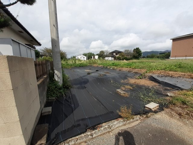 宇土市境目町の売地の外観