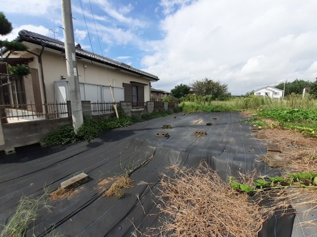 宇土市境目町の売地の外観