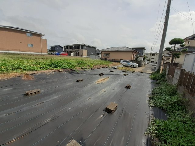 宇土市境目町の売地の外観