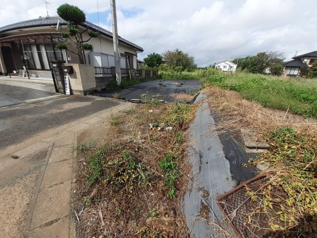 宇土市境目町の売地の外観