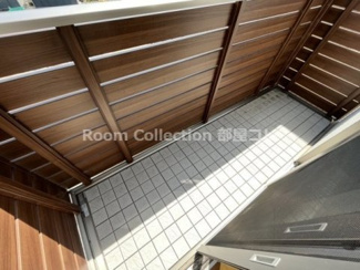 【バルコニー】 | ForestMaison　CRANE　B | ※同物件他部屋写真
反転の場合有