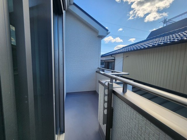 小牧市新町１丁目　中古戸建のバルコニー|陽当たり良好なバルコニーです