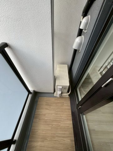 ジオエント福島野田のバルコニー