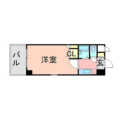 【間取り】 | エスリード天神