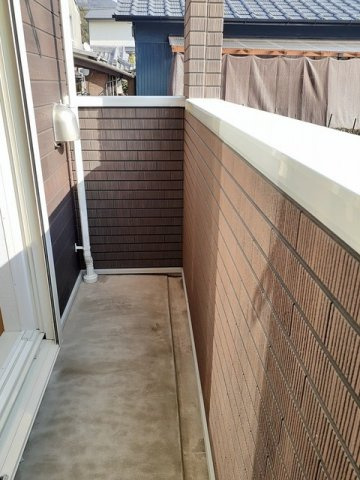 ＢＲＩＳＥ　ＯＧＡＷＡのバルコニー