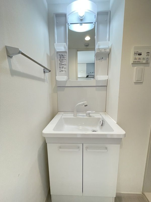 ヴィラ川口元郷の洗面所