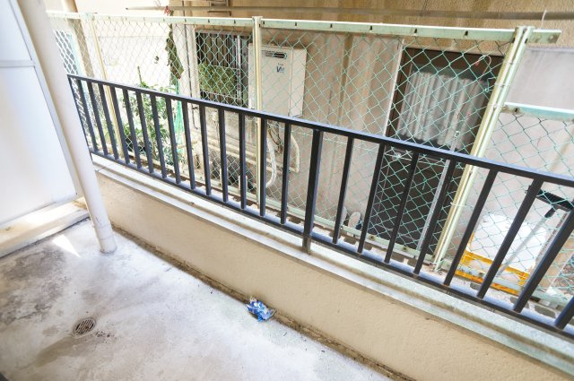 アートハウスならのバルコニー