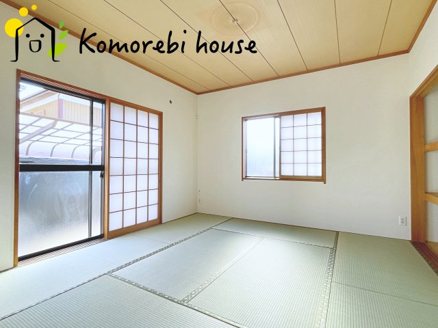 鴻巣市宮地　中古戸建の和室|柔らかい畳が心地よい和室