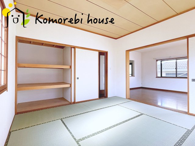 鴻巣市宮地　中古戸建の和室|柔らかい畳が心地よい和室