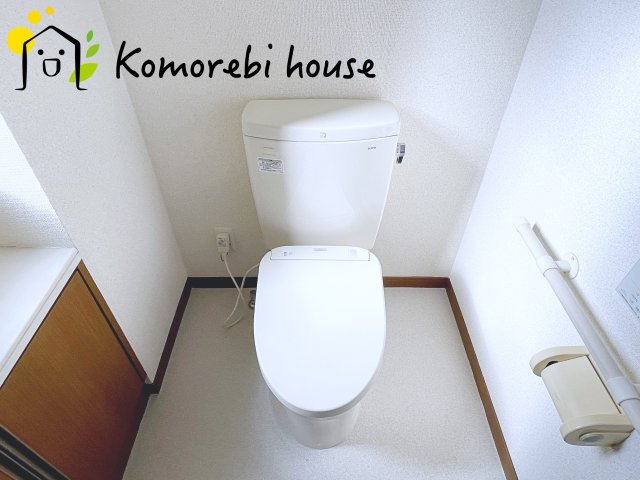 鴻巣市宮地　中古戸建のトイレ|シンプルで使いやすいトイレです