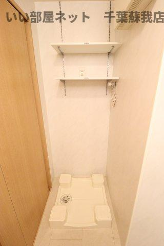 PARK　HILLS　MIYAKO　Ｇの洗面所|室内洗濯機置場