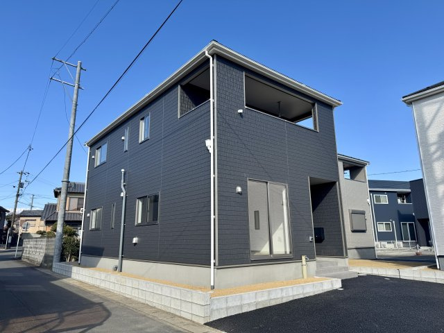 磐田市国府台　第2　1号棟の外観|スタイリッシュな外観です。