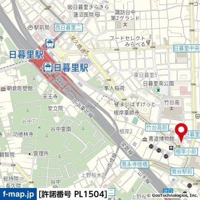 【地図】 | マーベラス鶯谷