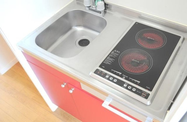 【キッチン】 | レオパレスｃｉｅｌ（シェル） | お料理しやすいキッチンです