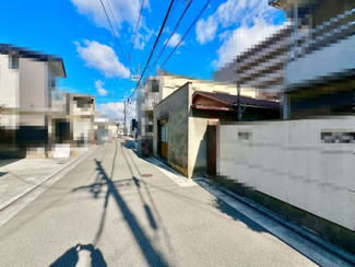 【前面道路含む現地写真】 | 大浜北町三丁　売土地 | 自由設計可能ですので　家族の希望が詰まったマイホームを建築出来ますね！