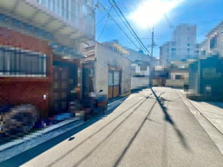 【前面道路含む現地写真】 | 大浜北町三丁　売土地 | 建築条件無ですので、個性溢れる住まいを実現させてくださいね♪