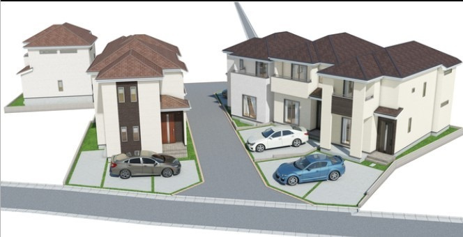 那覇市三原３丁目＼E号棟／の完成予想図