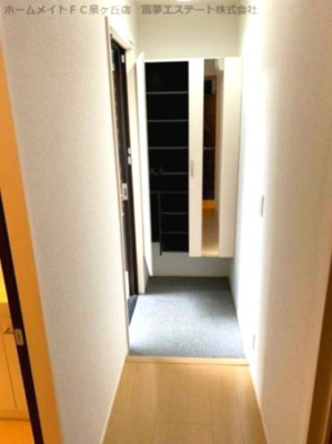 【玄関】 | ソレイユ鈴の宮 | ※イメージ　同物件別号室の写真