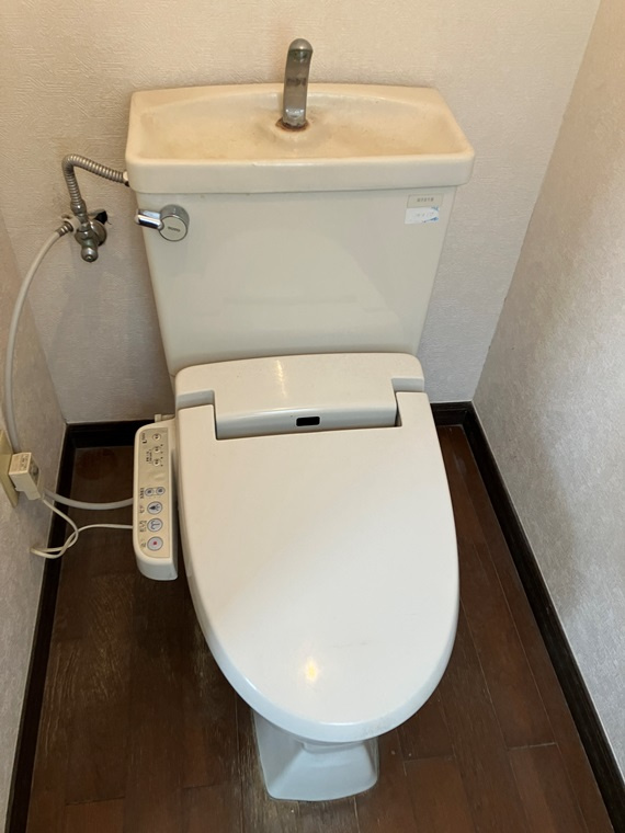 中目黒３丁目テラスハウスのトイレ