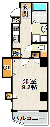 ラ・フォルム宝塚湯本町の間取り