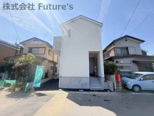 三郷市天神1丁目　新築戸建　全1棟の外観|現地の写真になります。